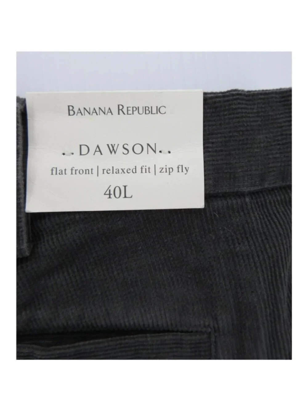 VTG Banana Republic Pants 40 L Corduroy Dawson Relaxed Baggy Y2K NEW